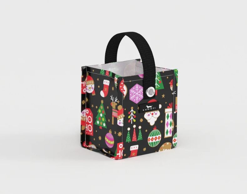 Gift Bag Square X-Small - Secret Santa