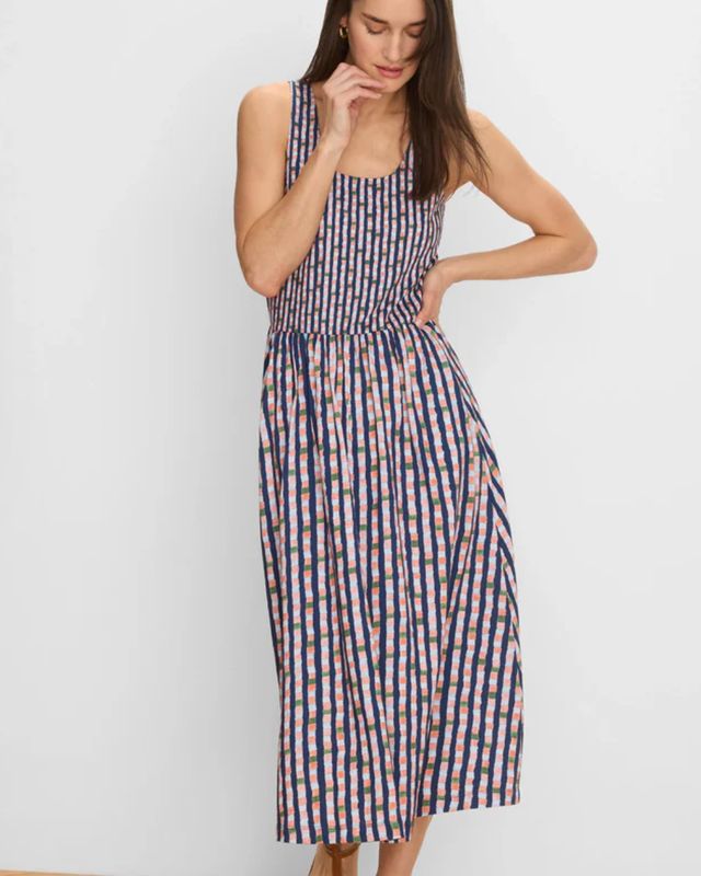 Nic + Zoe Reef Stripe Dani Dress