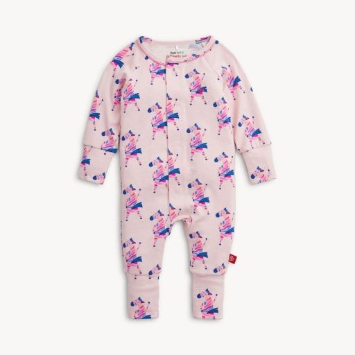 Magnetic Everybody Prance Now Coverall Pink, Size: 0-3M