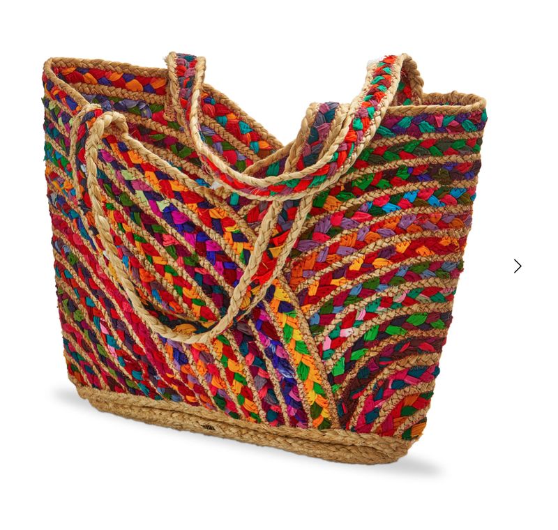 Playa Braided Jute Tote