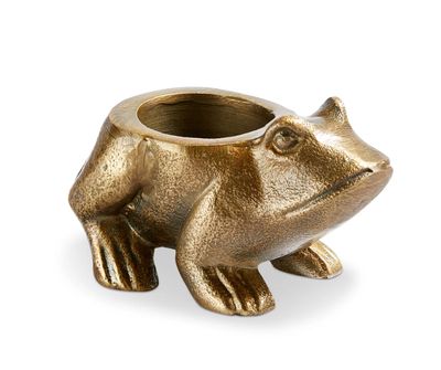 Garden Frog Tea Light