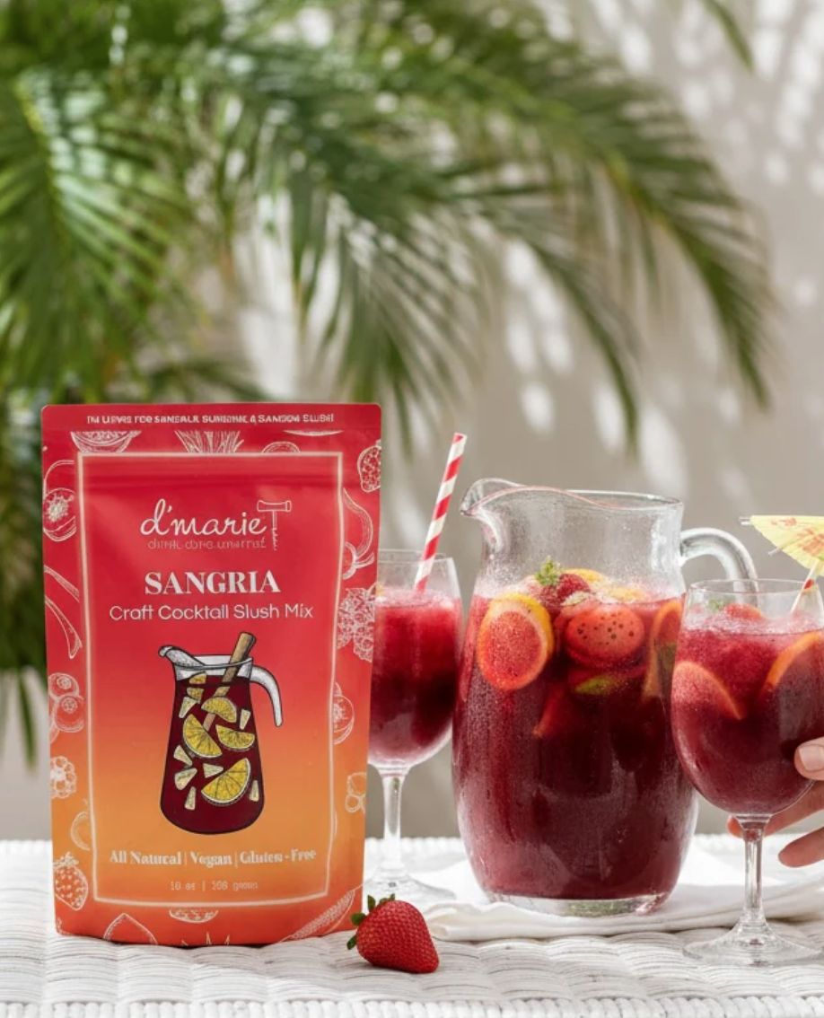 D'Marie Craft Cocktail Slush Mix, Flavor: Sangria