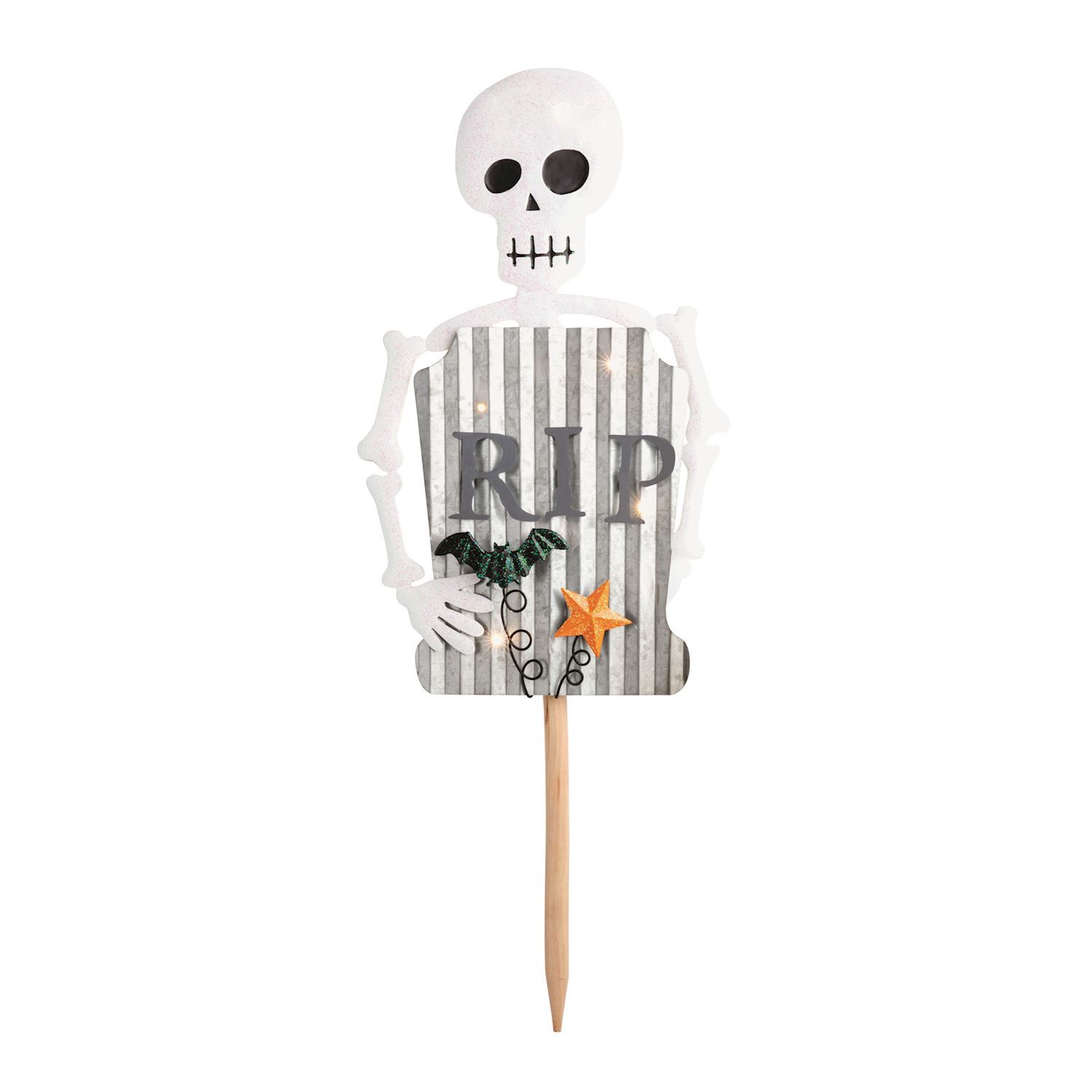 Halloween Light Up Yard Stake, character: Skeleton