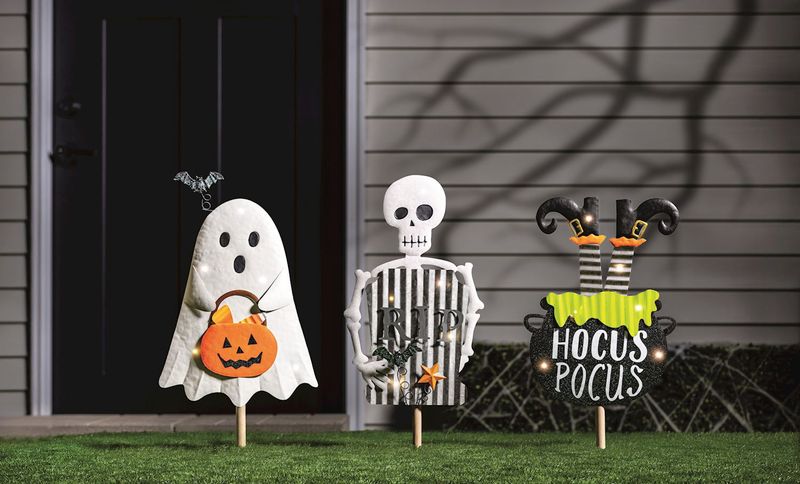 Halloween Light Up Yard Stake