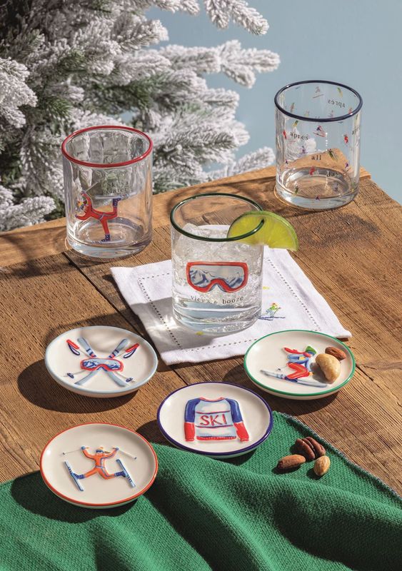 Ski Trinket Dish