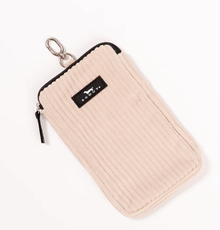 Call Me Maybe Phone Pouch - Putty Cordury