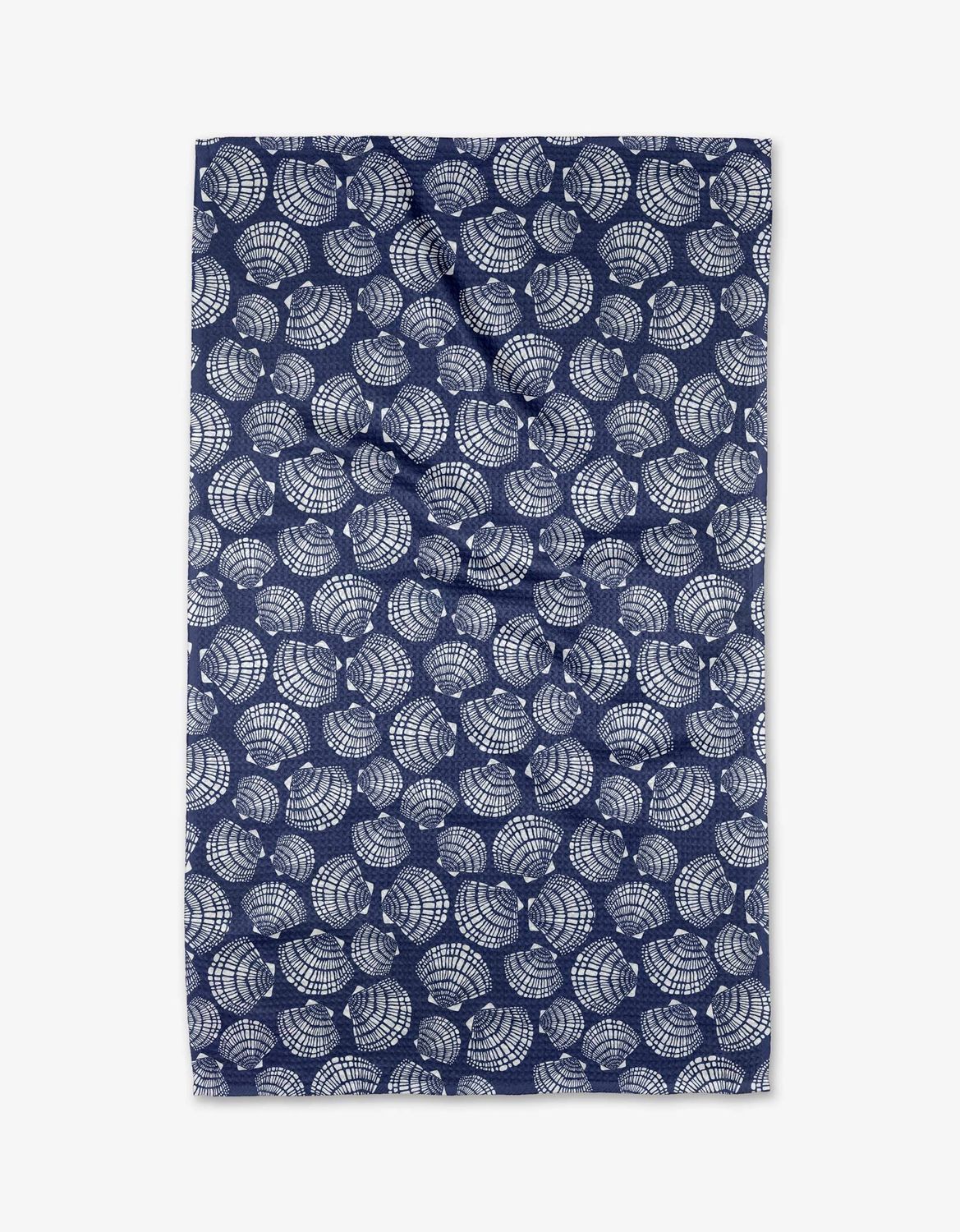 Geometry Nautical Seashells Tea Towel Geometry Nautical Seashells Tea Towel
