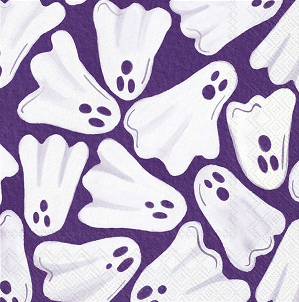 Cocktail Napkin - Ghosts Halloween