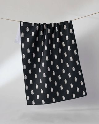 Geometry Casper Boo Tea Towel