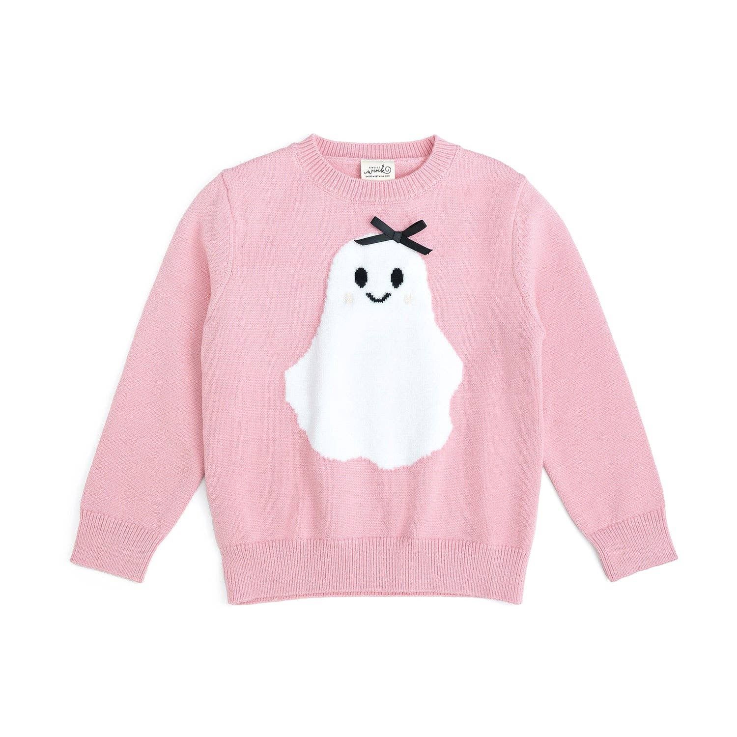 Sweet Wink Sweet Ghost Halloween Sweater Sweet Wink Sweet Ghost Halloween Sweater, Size: 2T