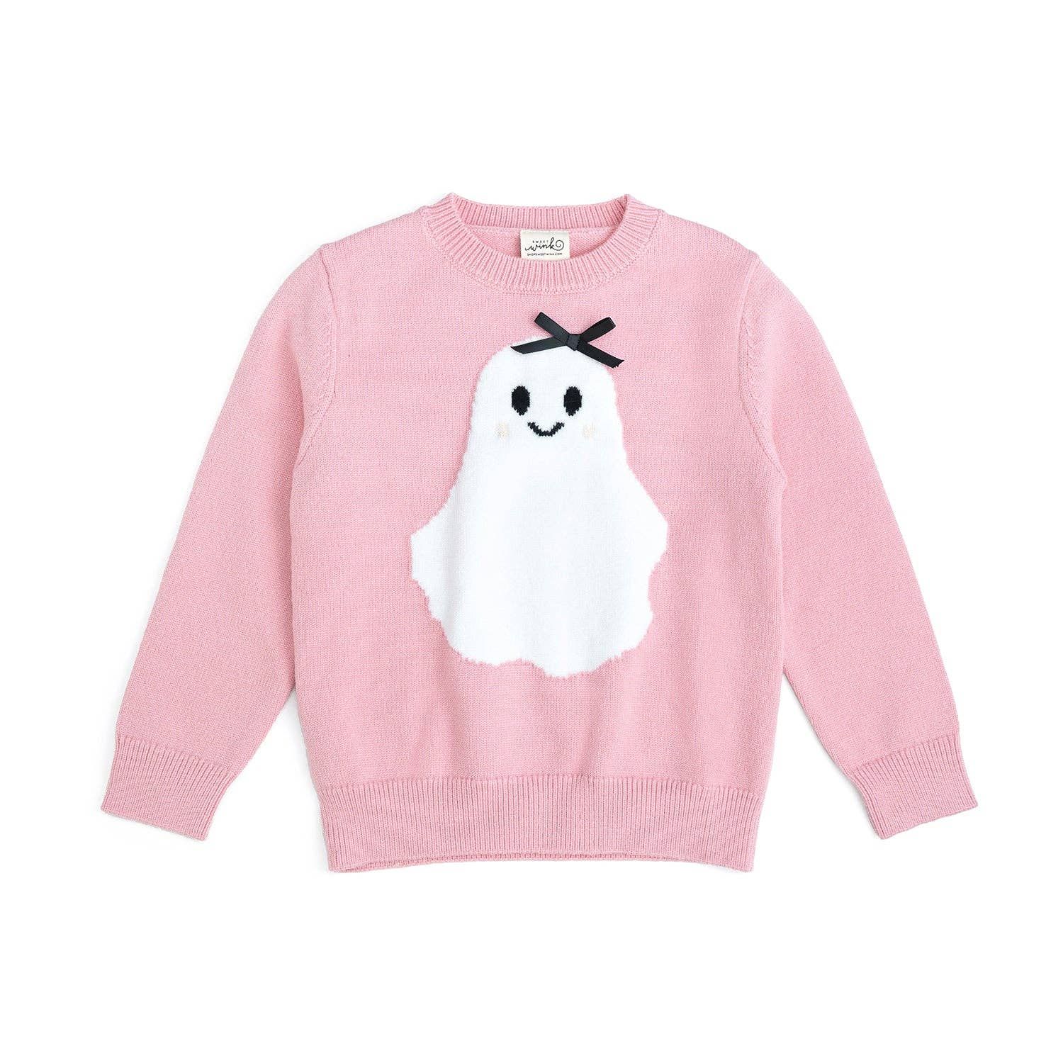 Sweet Wink Sweet Ghost Halloween Sweater Sweet Wink Sweet Ghost Halloween Sweater, Size: 2T