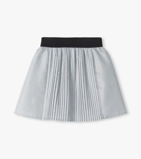Hatley Silver Glitter Pleated Fun Skirt Hatley Silver Glitter Pleated Fun Skirt, Size: 2
