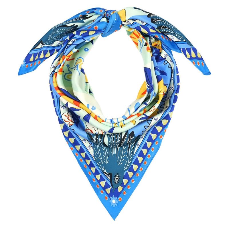 Bandidas Blue Medium Scarf