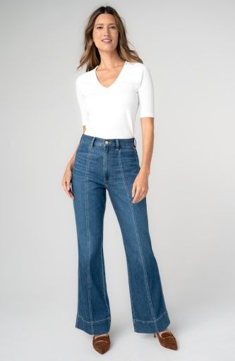 Liverpool Relaxed Seamed Bootcut 32" ins