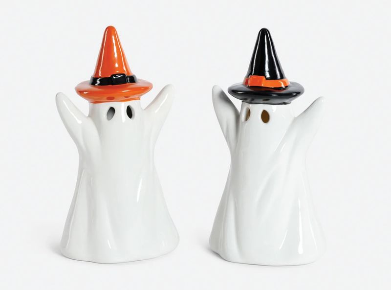 Lit Ceramic Ghost
