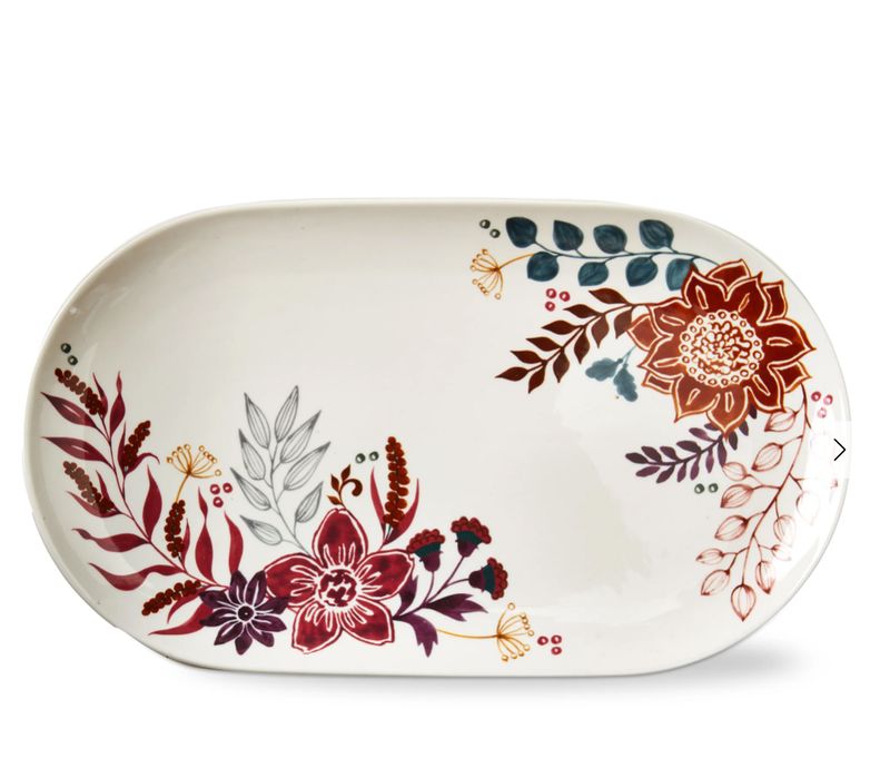 Autumn Bloom Platter Large