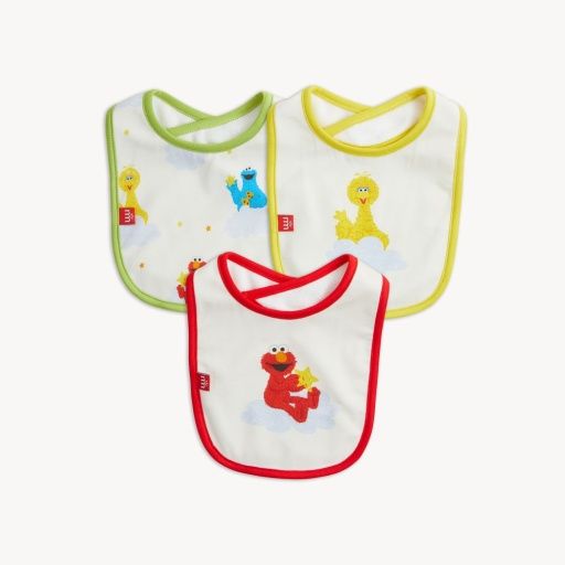 Magnetic Elmo Modal Bib 3-pack