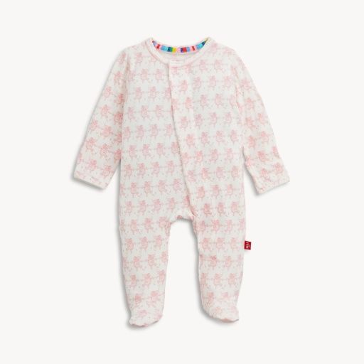 Magnetic Trunkettes Pink Modal Footie