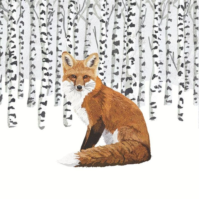 Cocktail Napkin - Wilderness Fox