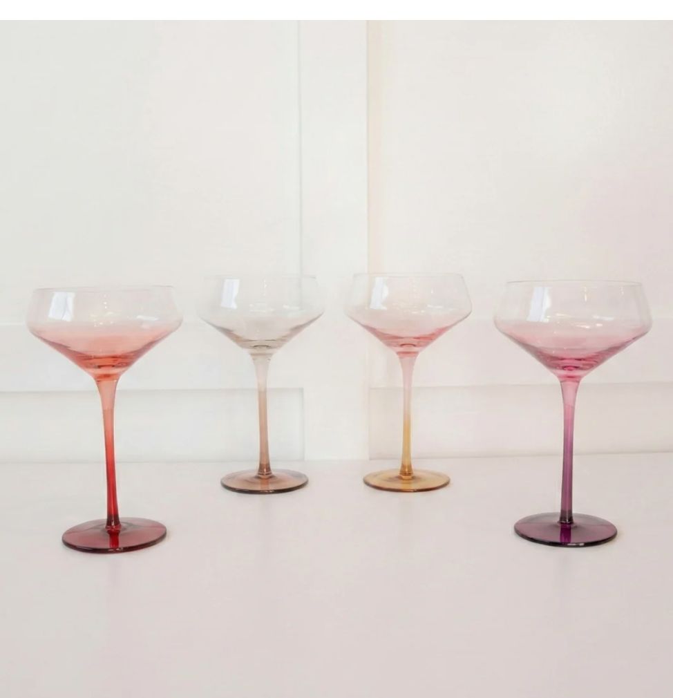 Byrdeen Autumn Coupe Glass Byrdeen Autumn Coupe Glass
