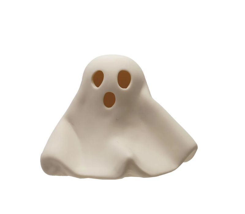 Stoneware Ghost w LED Light