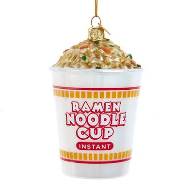 Ramen Noodle Cup Ornament Ramen Noodle Cup Ornament