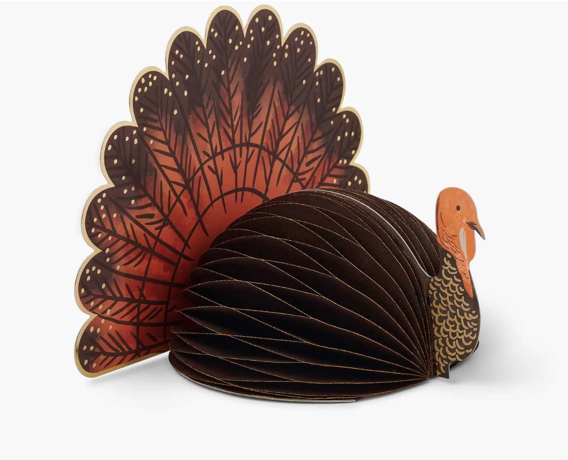 Rifle Turkey Honeycomb Decor