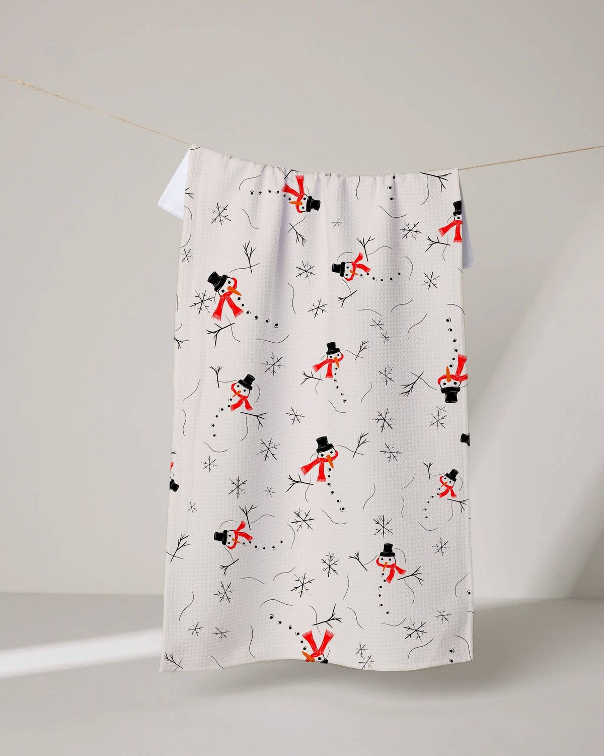 Geometry Chill Chums Tea Towel