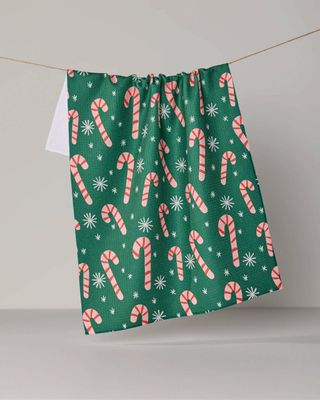 Geometry Sweet Candy Tea Towel