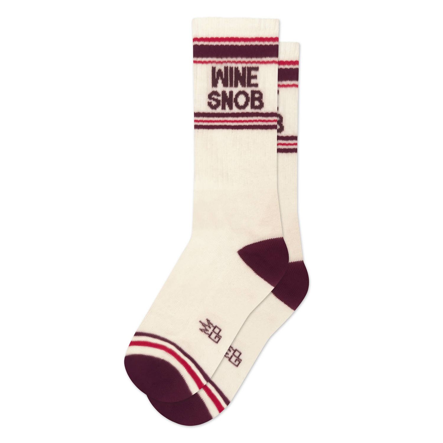 Gumball Poodle Socks - Wine Snob