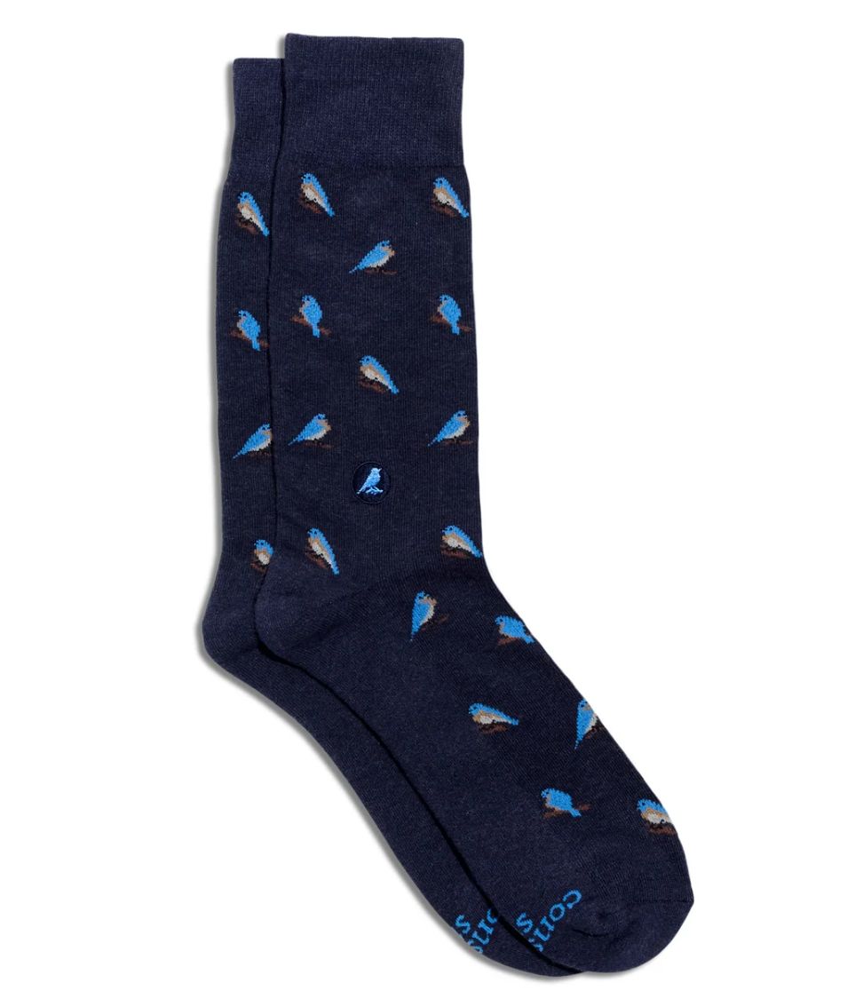Conscious Socks - Blue Birds Conscious Socks - Blue Birds