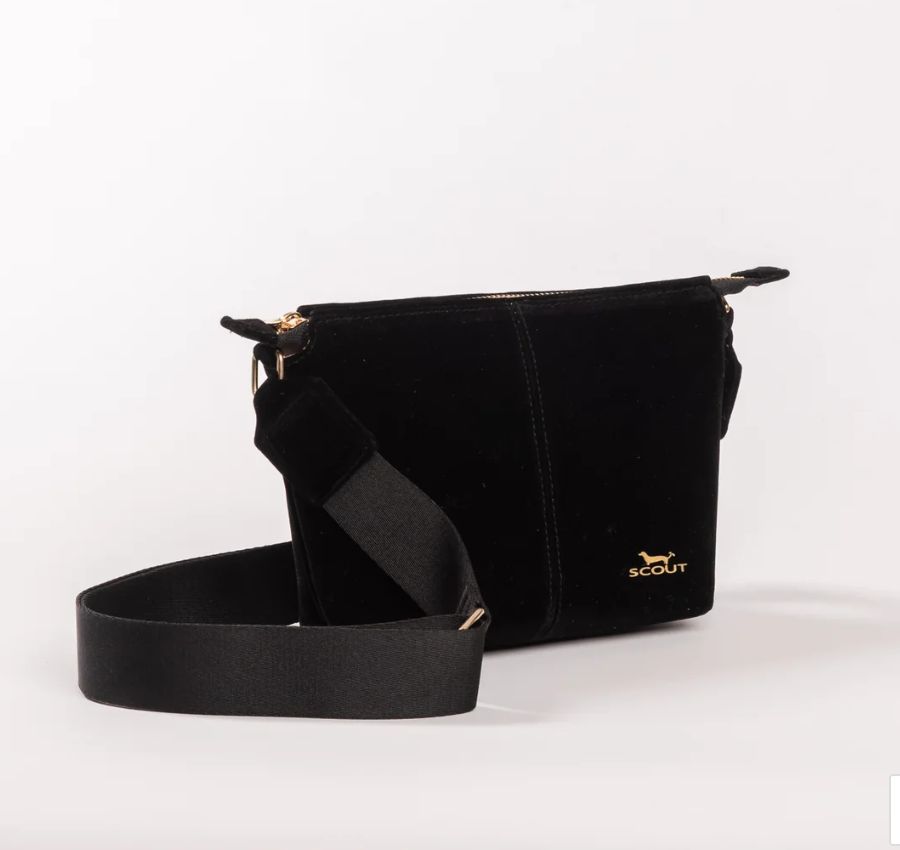 Emily Crossbody - Black Velevet