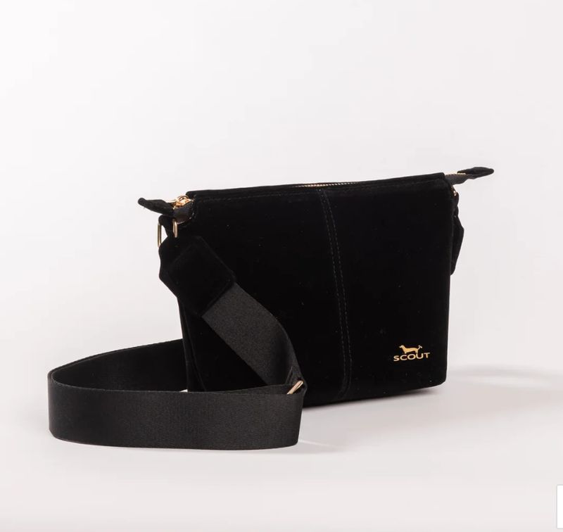 Emily Crossbody - Black Velevet
