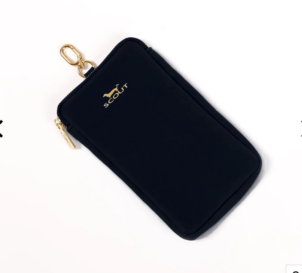 Call Me Maybe Phone Pouch - Black Velvet