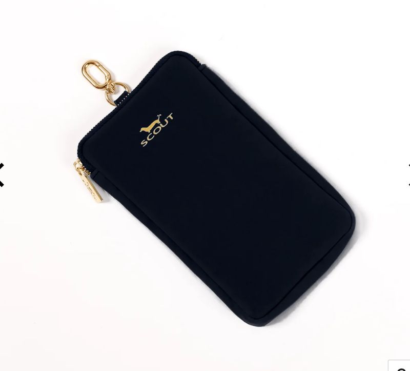 Call Me Maybe Phone Pouch - Black Velvet