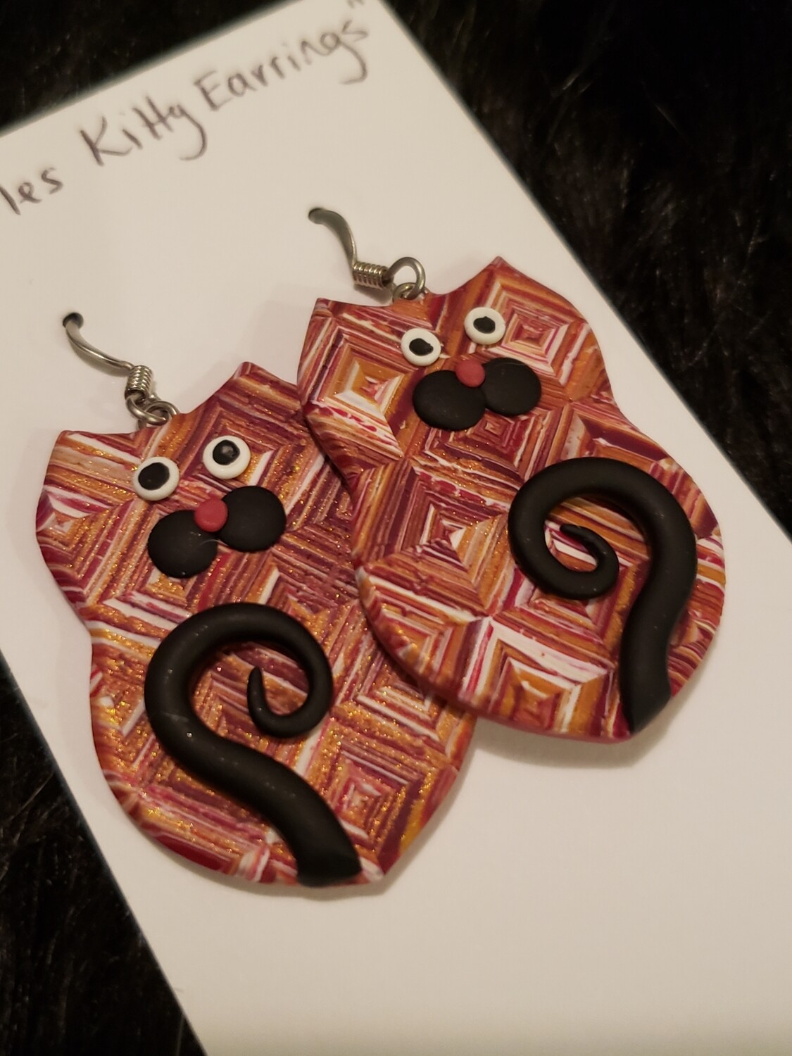 Go Noles Kitty Earrings