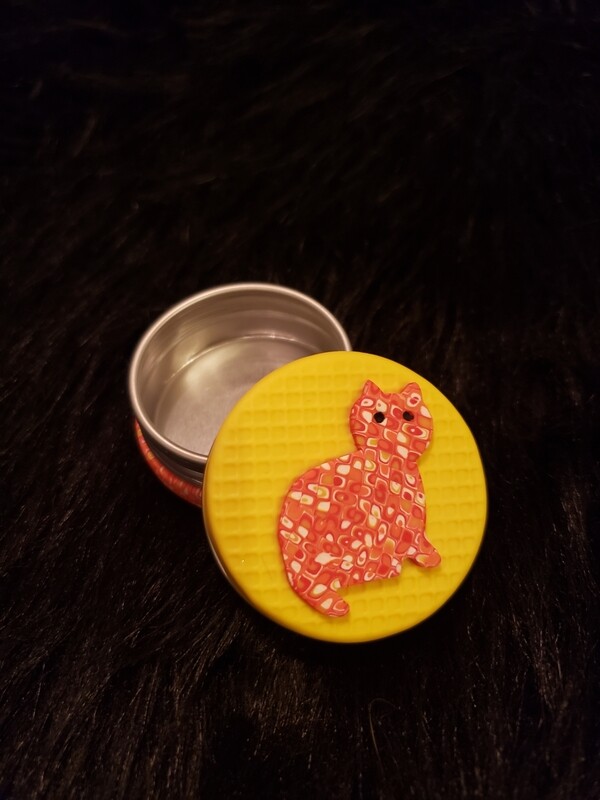 Small Tin- Orange Tabby