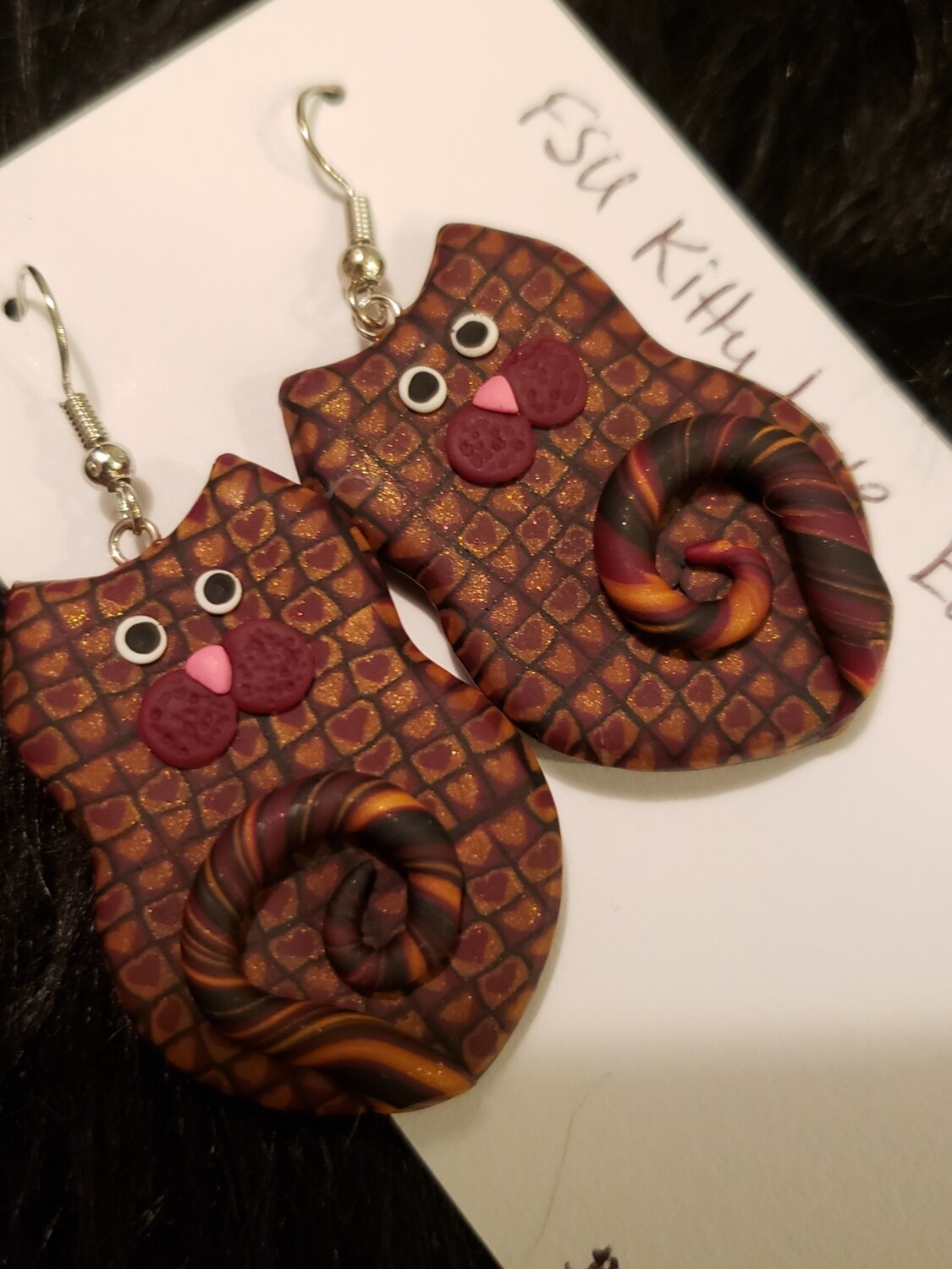 FSU Kitty Earrings