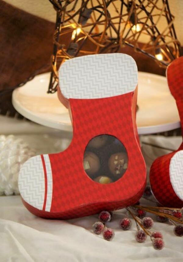 Christmas Stocking Chocolate Truffles