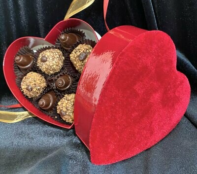 Valentine Toffee Truffles & Caramel Cones (9pc)