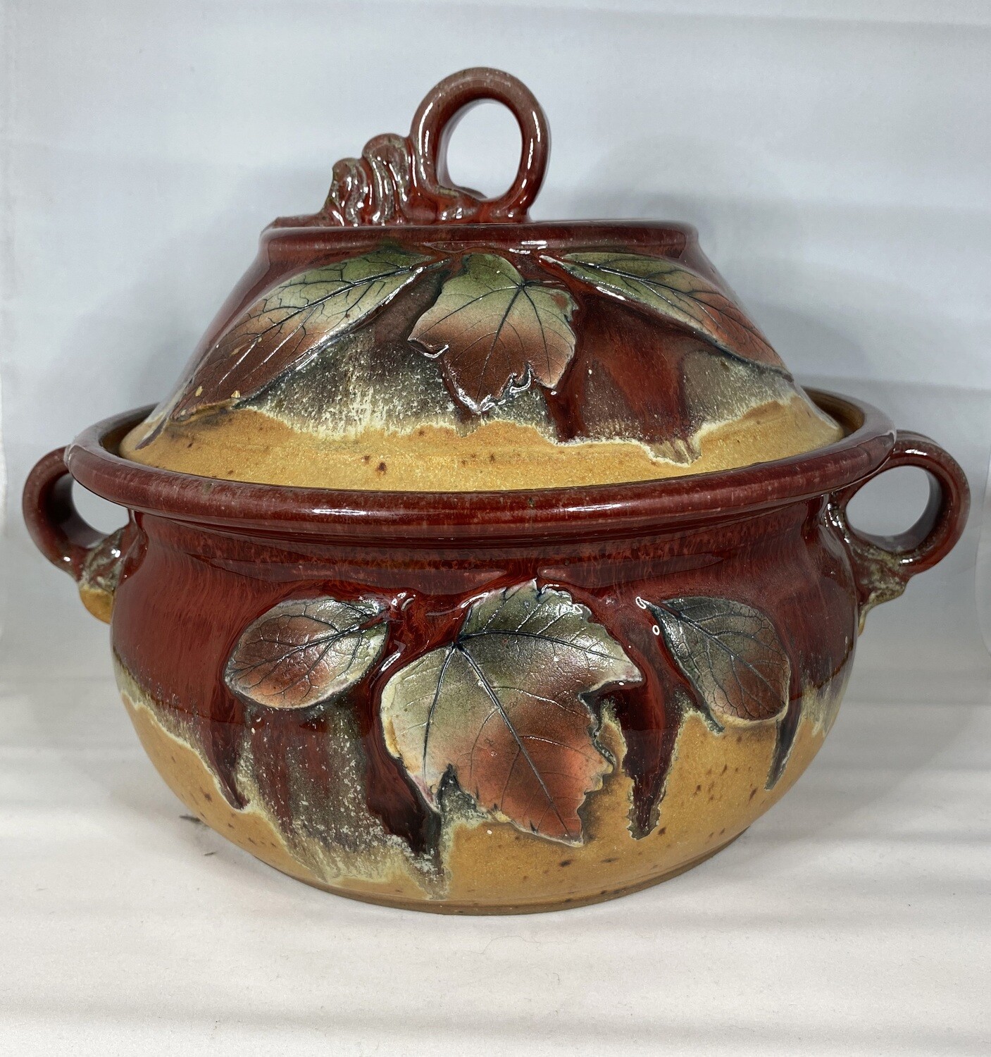 Large Lidded Casserole (12 cup) (Indian Summer)