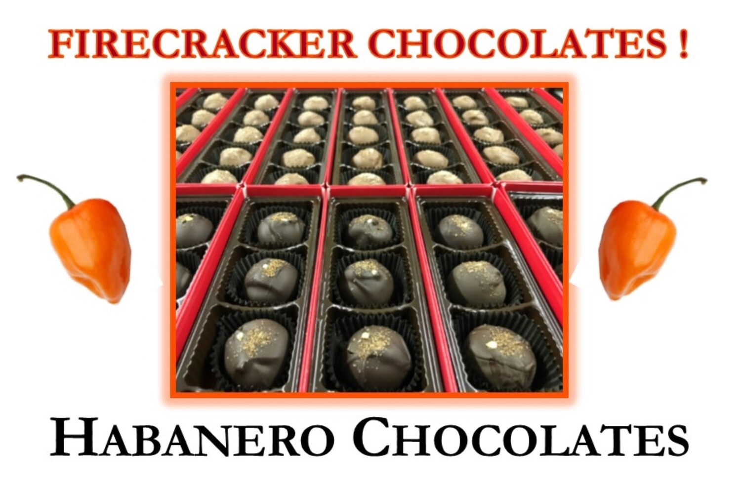 Habanero Firecracker Chocolates