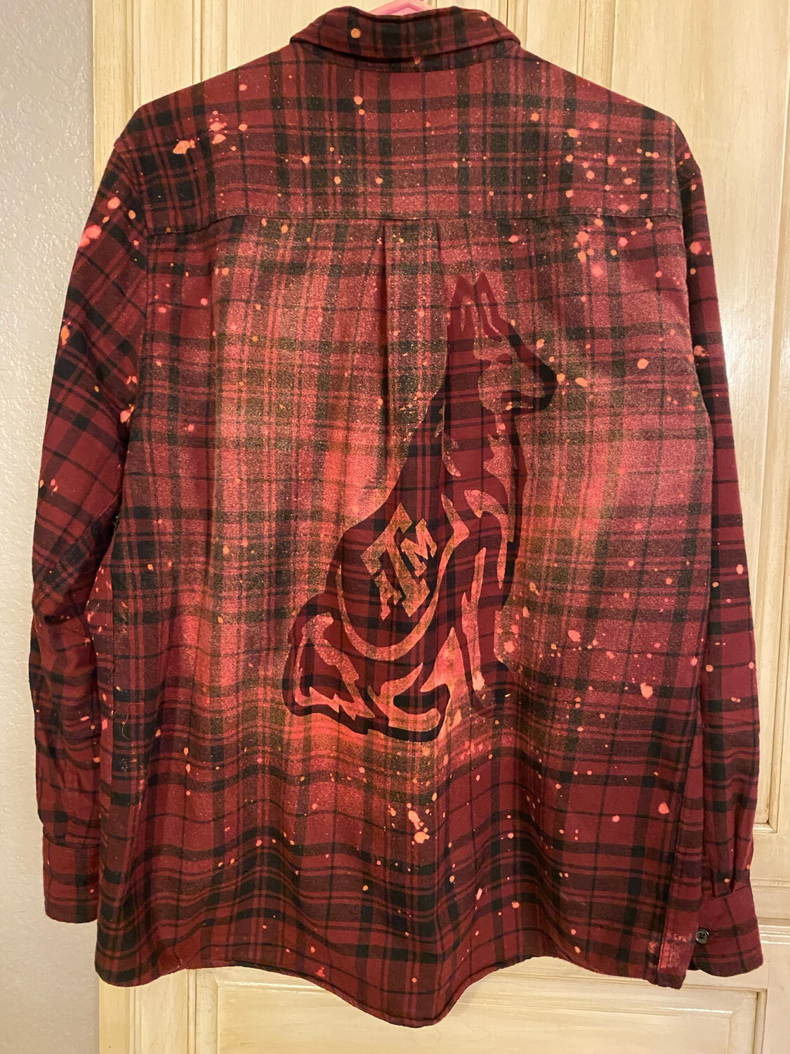 Reveille - Bleached Flannel Shirt - X-Large