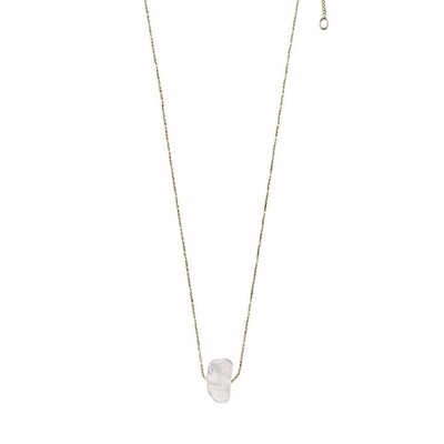 Pilgrim Quartz Crystal Crown Chakra Necklace