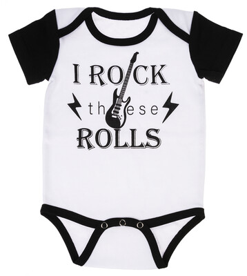 GANZ I Rock These Rolls Onesie