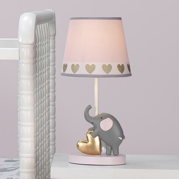 Eloise Nursery Lamp &amp; Shade With Bulb