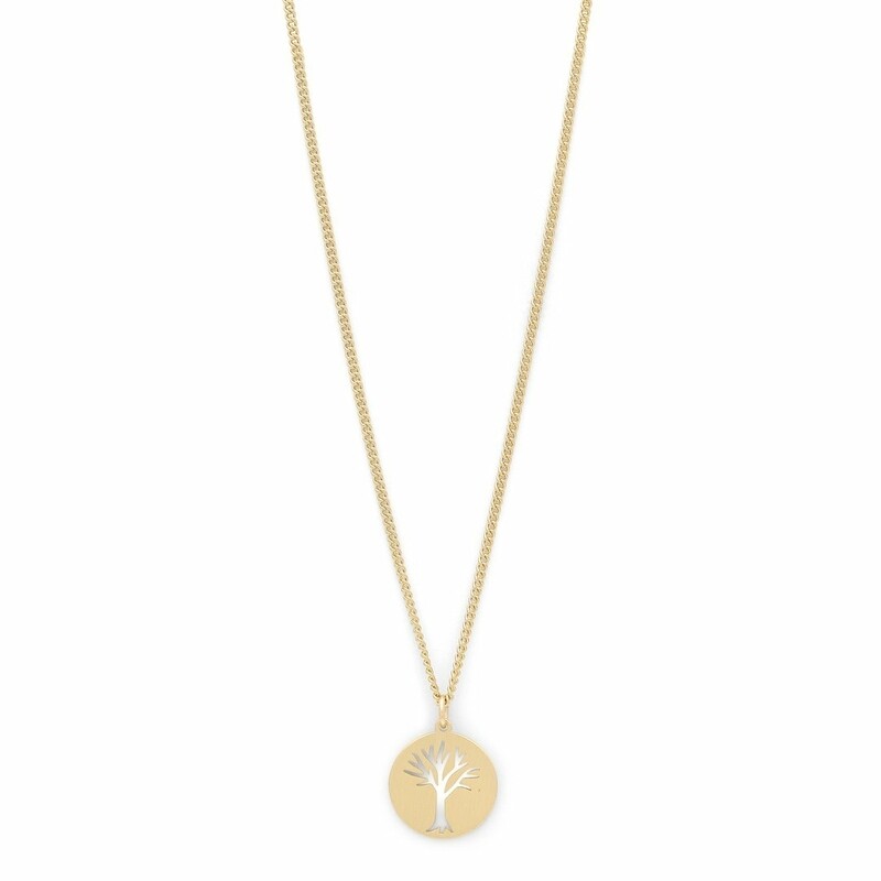 Pilgrim Gold Elin Tree Necklace