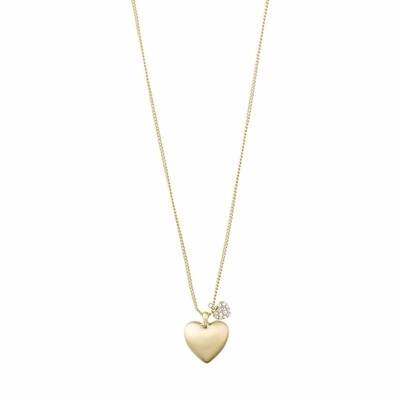 Pilgrim Gold Sophia Heart Necklace