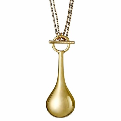 Pilgrim Gold Natalie Drop Pendant Necklace