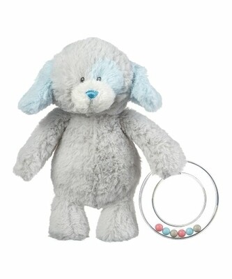 GANZ Dog Plush Rattle